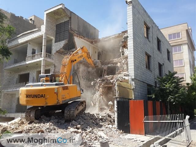 نکات ایمنی در تخریب ساختمان