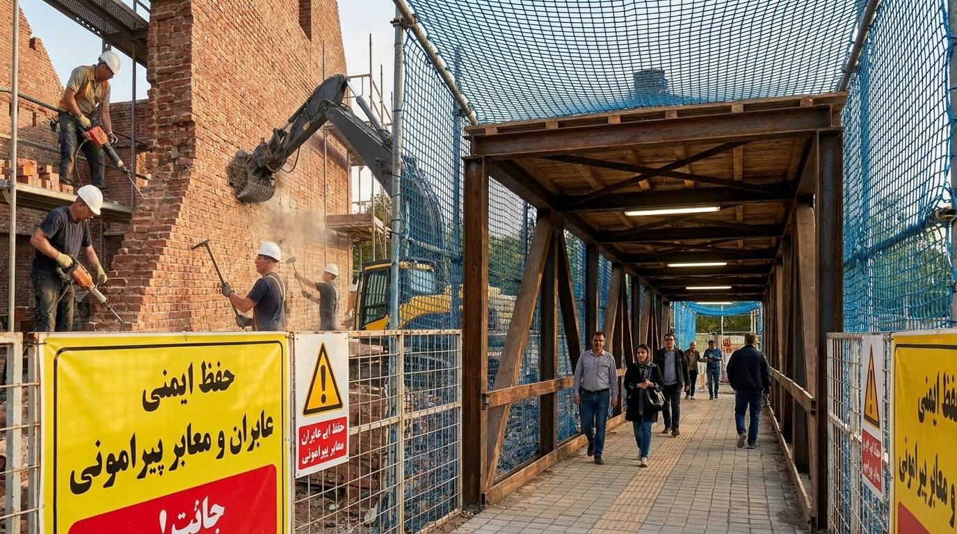 ایمنی معابر و حفظ جان عابران