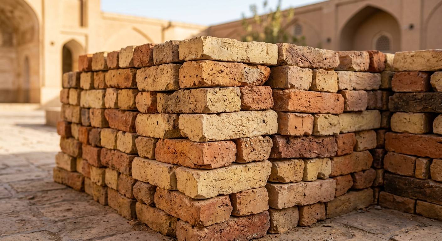  آجر قزاقی یا آجر سنتی