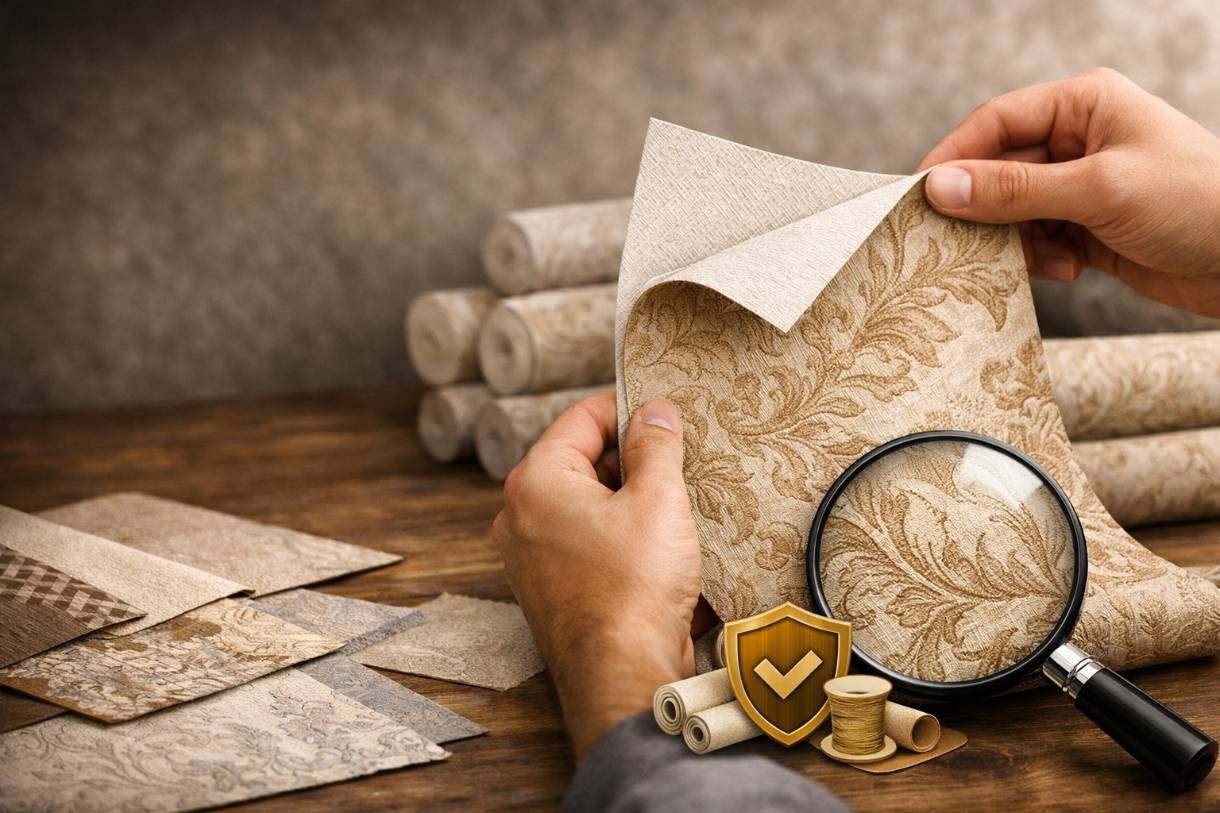 جنس و کیفیت کاغذ دیواری را جدی بگیرید