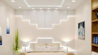 کناف کاری در اتاق خواب