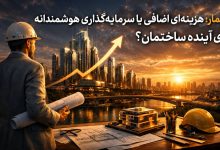 معمار؛ هزینهای اضافی یا سرمایهگذاری هوشمندانه برای آینده ساختمان؟