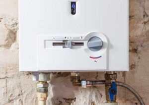 نمای پکیج از روبه رو