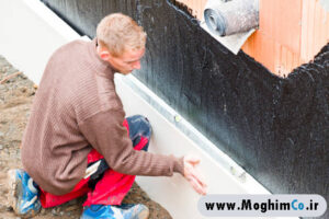 ایزوگام روی دیوار