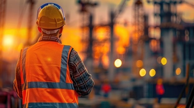 ایمنی برق در کارگاه ساختمانی و نظارت بر تجهیزات حفاظتی.