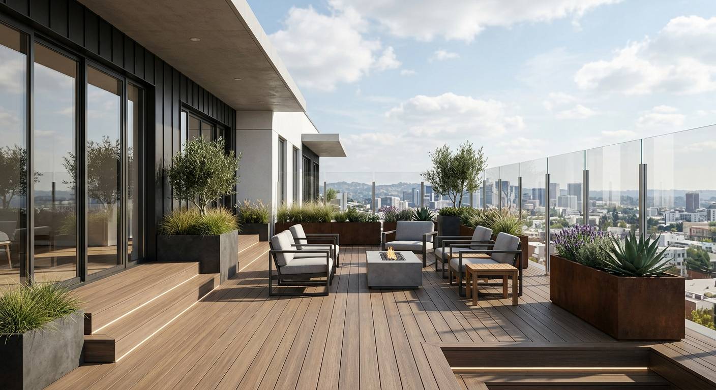 تراس چیست؟ تعریف کامل Terrace در معماری ساختمان