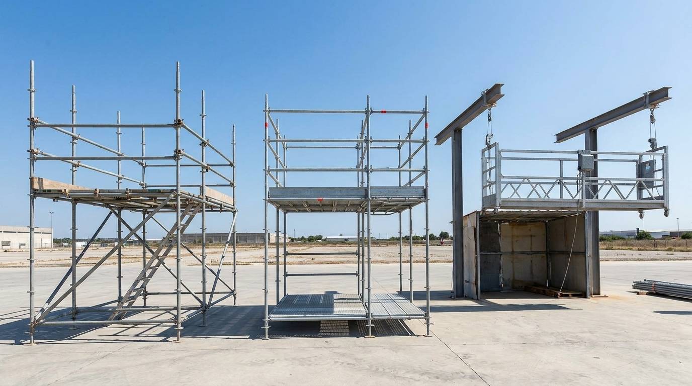 انواع داربست ساختمانی