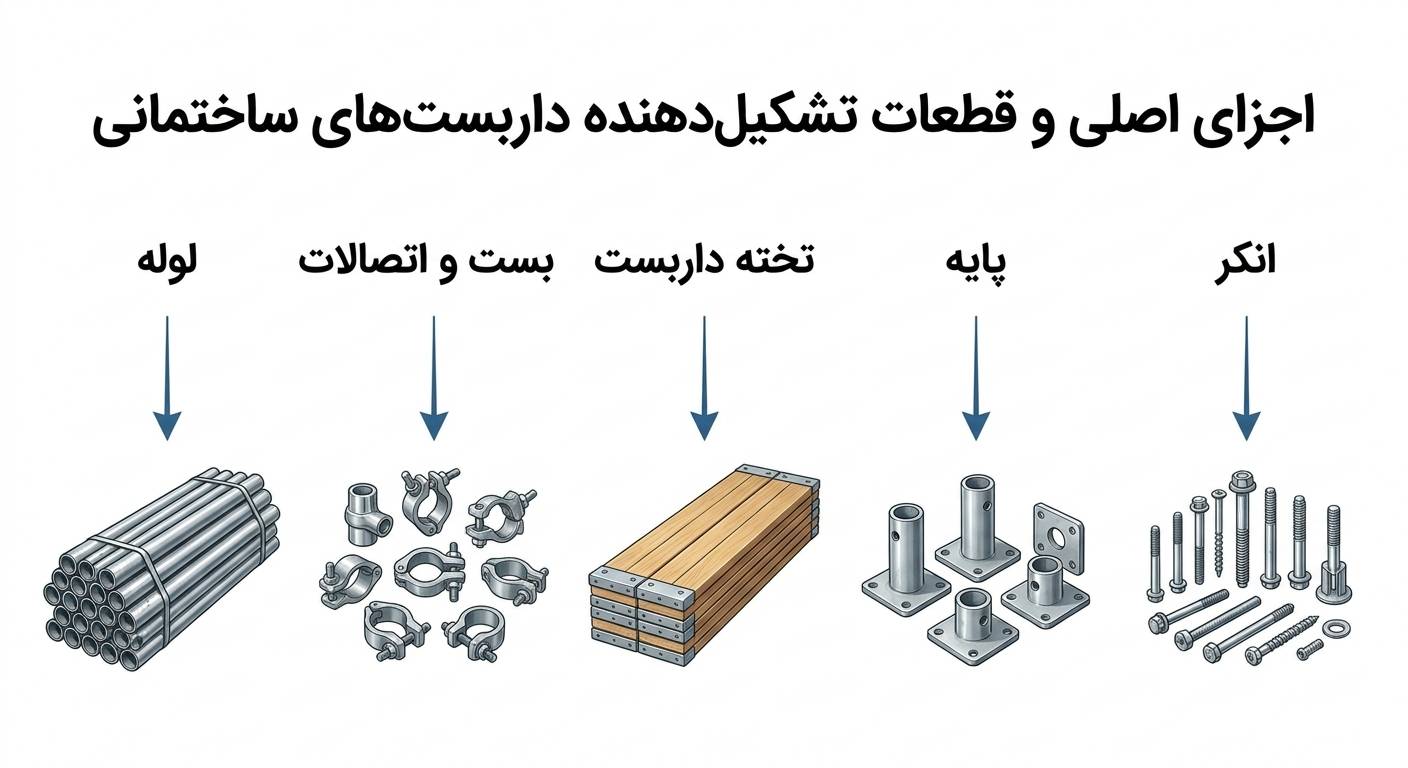 قطعات داربست