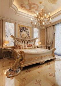 سبک کلاسیک در اتاق خواب